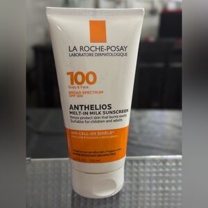 La Roche Posay Anthelios Melt-In Milk Sunscreen for Body & Face SPF100 (No Box)